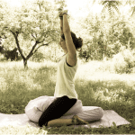 Vajrasana yoga pré natal